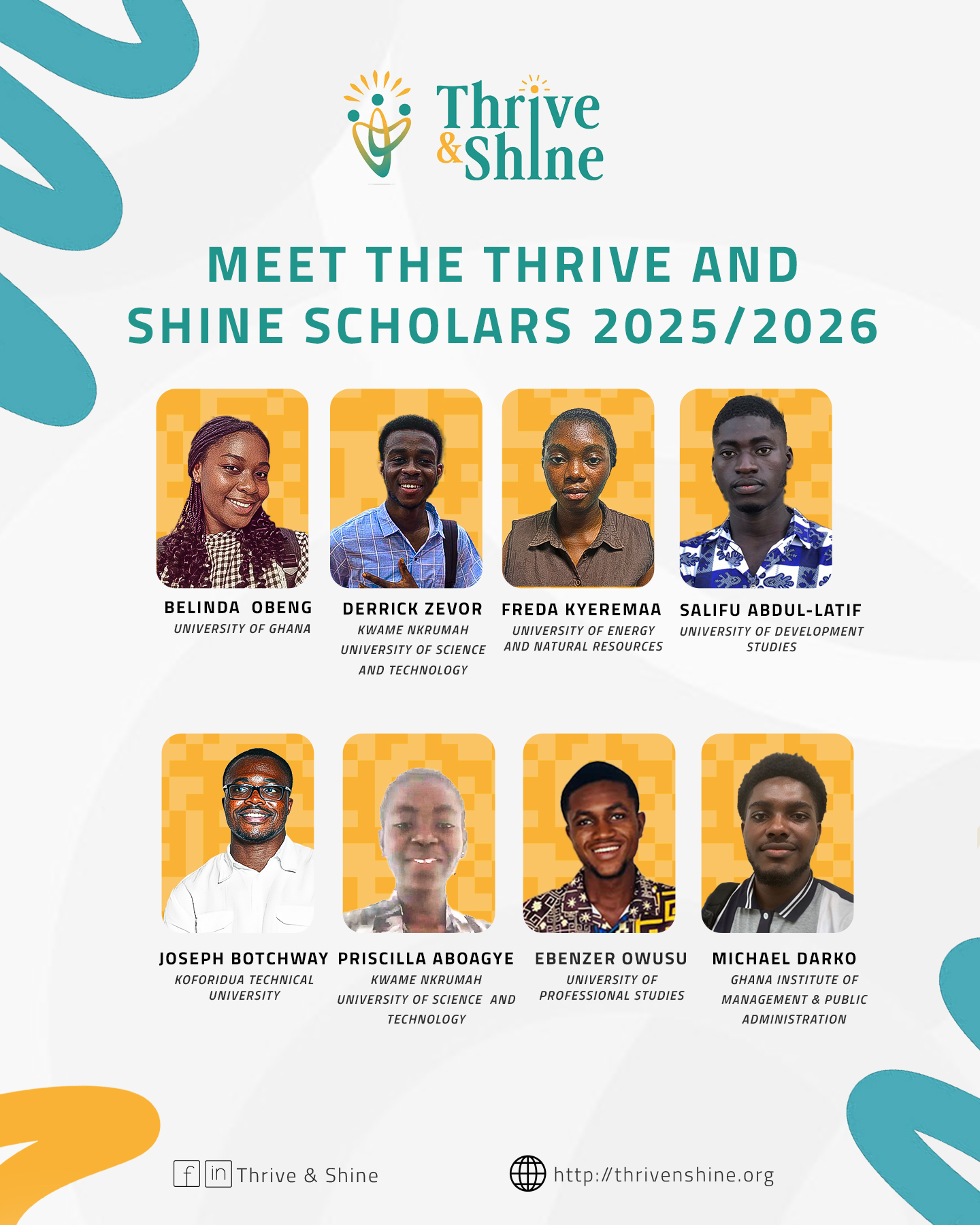 Scholarship Recipients